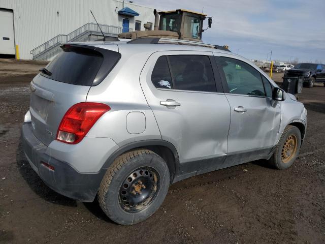 3GNCJLSB3FL112482 - 2015 CHEVROLET TRAX 1LT SILVER photo 3