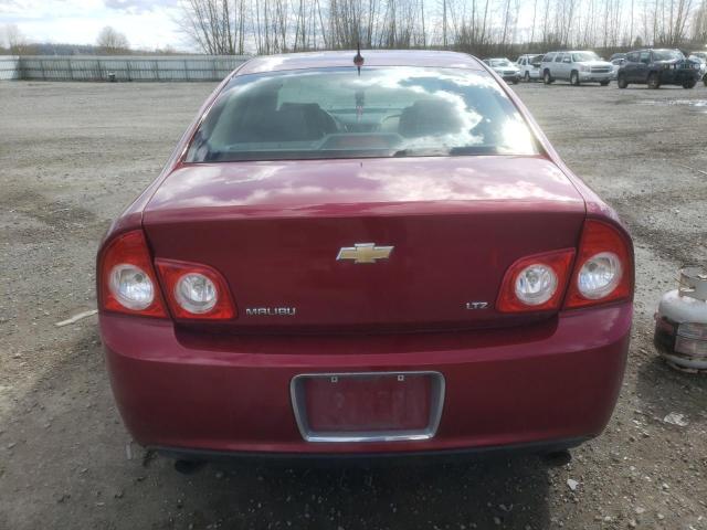 1G1ZK577X9F186182 - 2009 CHEVROLET MALIBU LTZ წითელი ფოტო 6