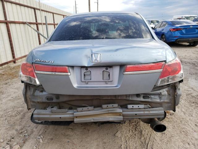 1HGCP2F77BA023461 - 2011 HONDA ACCORD EX BLUE photo 6