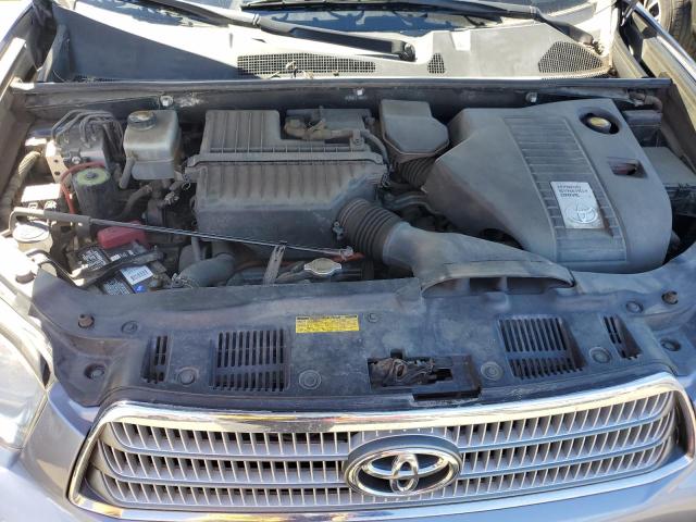 JTEEW41A382001559 - 2008 TOYOTA HIGHLANDER HYBRID GRAY photo 12