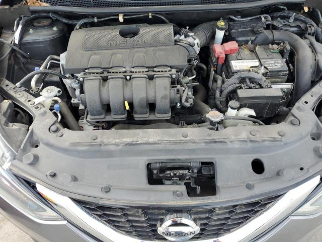 3N1AB7AP6HL714056 - 2017 NISSAN SENTRA S GRAY photo 11