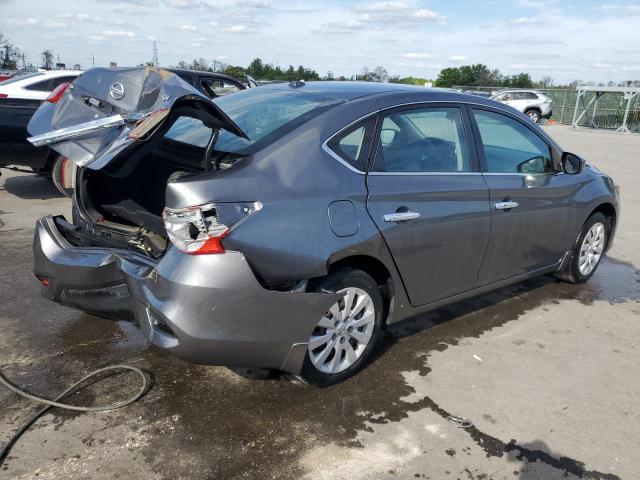 3N1AB7AP6HL714056 - 2017 NISSAN SENTRA S GRAY photo 3