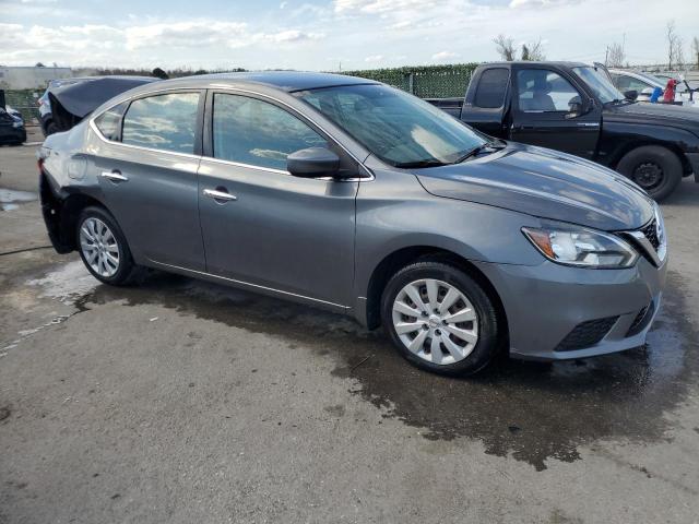 3N1AB7AP6HL714056 - 2017 NISSAN SENTRA S GRAY photo 4