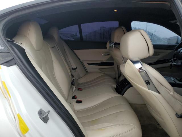 WBA6B2C59ED128936 - 2014 BMW 650 I GRAN COUPE WHITE photo 10