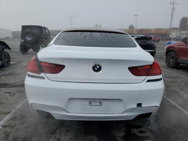 WBA6B2C59ED128936 - 2014 BMW 650 I GRAN COUPE WHITE photo 6