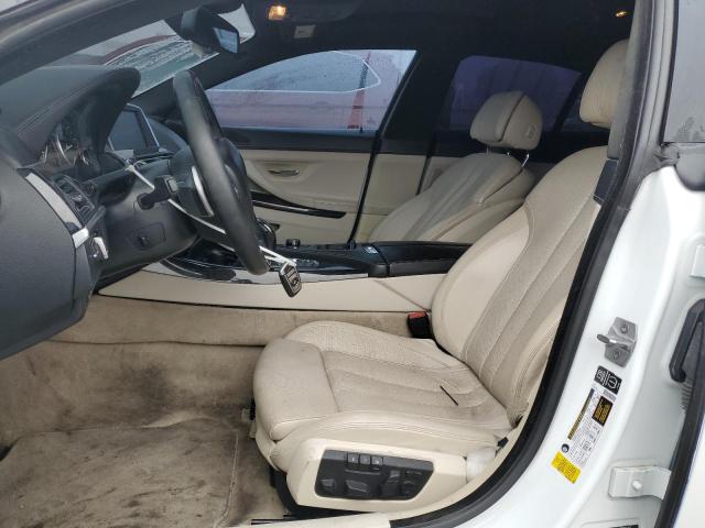 WBA6B2C59ED128936 - 2014 BMW 650 I GRAN COUPE WHITE photo 7