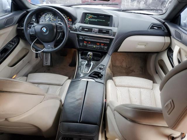 WBA6B2C59ED128936 - 2014 BMW 650 I GRAN COUPE WHITE photo 8