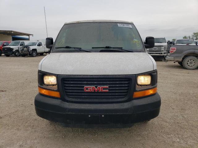 1GTGG29C591138823 - 2009 GMC SAVANA G2500 WHITE photo 5