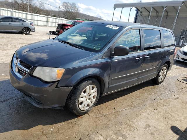 2C4RDGBG8ER354876 - 2014 DODGE GRAND CARA SE GRAY photo 1