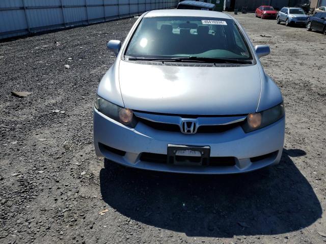 2HGFA1F51AH324833 - 2010 HONDA CIVIC LX SILVER photo 5