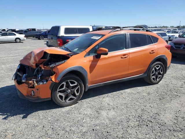 JF2GTAJCXJH352804 - 2018 SUBARU CROSSTREK LIMITED ORANGE photo 1