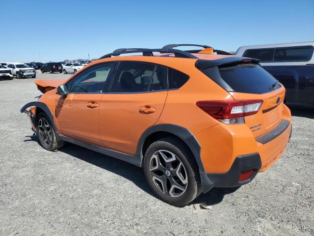 JF2GTAJCXJH352804 - 2018 SUBARU CROSSTREK LIMITED ORANGE photo 2