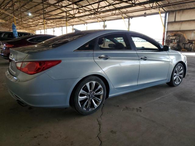 5NPEC4AC0BH251667 - 2011 HYUNDAI SONATA SE BLUE photo 3