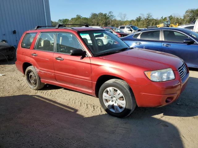 JF1SG63618G705731 - 2008 SUBARU FORESTER 2.5X RED photo 4