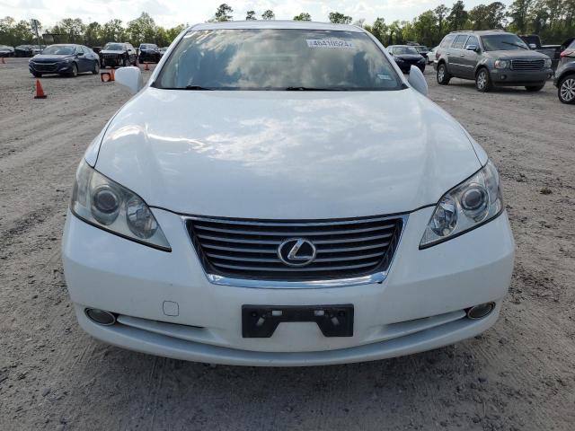 JTHBJ46G672085604 - 2007 LEXUS ES 350 WHITE photo 5