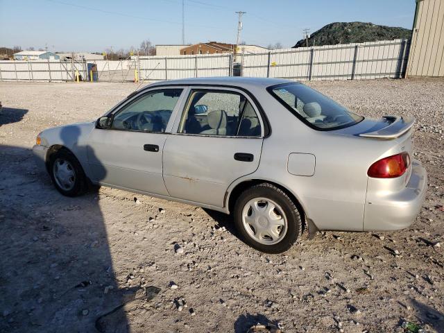 2T1BR12E61C410435 - 2001 TOYOTA COROLLA CE BEIGE photo 2