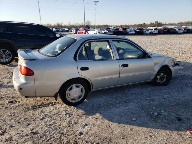 2T1BR12E61C410435 - 2001 TOYOTA COROLLA CE BEIGE photo 3