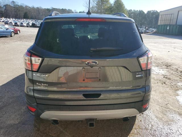 1FMCU9HD0JUB19234 - 2018 FORD ESCAPE SEL GRAY photo 6