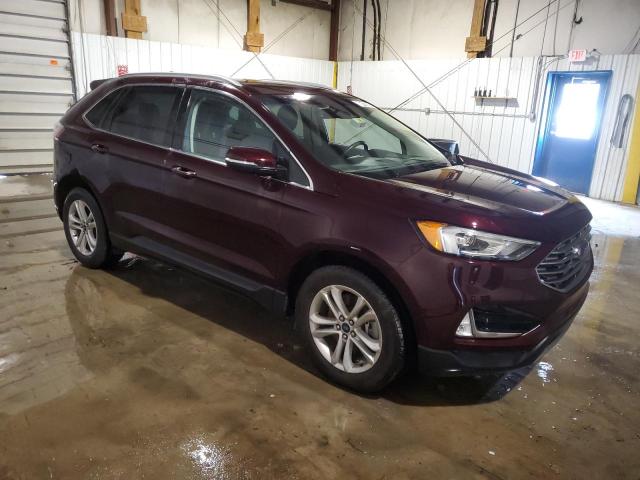 2FMPK4J96KBC34265 - 2019 FORD EDGE SEL BURGUNDY photo 4