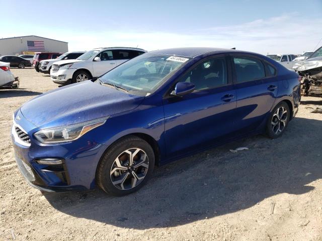 3KPF24AD8ME311900 - 2021 KIA FORTE FE BLUE photo 1