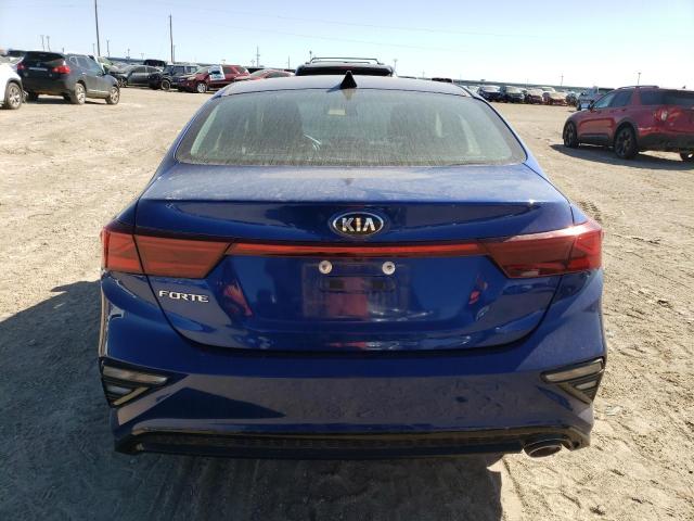 3KPF24AD8ME311900 - 2021 KIA FORTE FE BLUE photo 6