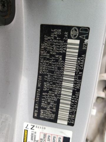 2T1KR32EX8C699227 - 2008 TOYOTA COROLLA MA XR SILVER photo 13