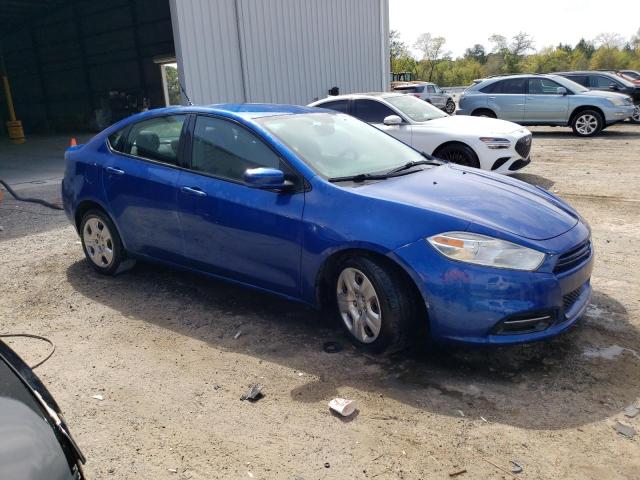 1C3CDFAA0ED706482 - 2014 DODGE DART SE BLUE photo 4