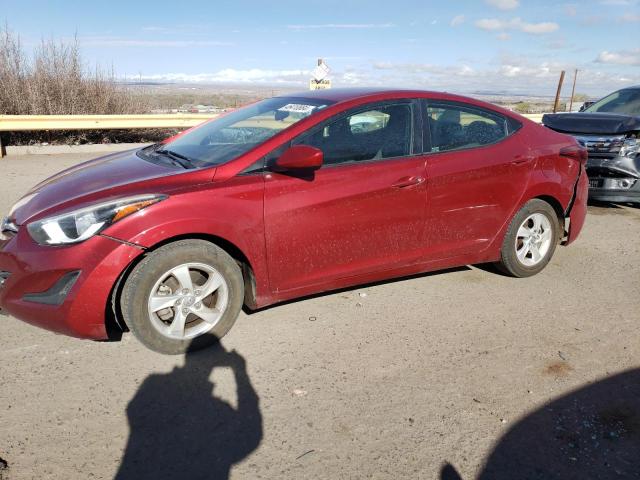 5NPDH4AE8EH464014 - 2014 HYUNDAI ELANTRA SE RED photo 1