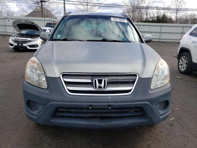 SHSRD78866U444484 - 2006 HONDA CR-V EX GRAY photo 5