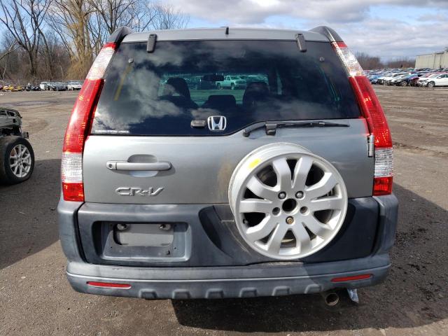 SHSRD78866U444484 - 2006 HONDA CR-V EX GRAY photo 6