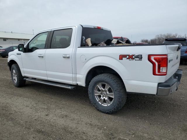 1FTEW1EF0FKD49938 - 2015 FORD F150 SUPERCREW WHITE photo 2