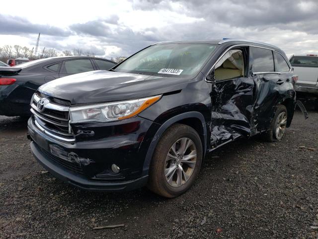 5TDJKRFHXGS502084 - 2016 TOYOTA HIGHLANDER XLE Qara foto 1