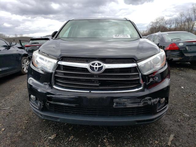 5TDJKRFHXGS502084 - 2016 TOYOTA HIGHLANDER XLE Qara foto 5