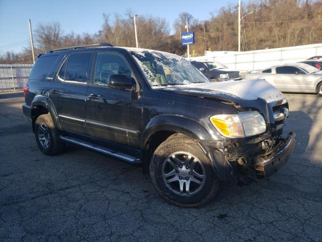 5TDBT48A26S274424 - 2006 TOYOTA SEQUOIA LIMITED BLACK photo 4