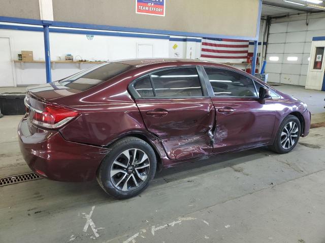 19XFB2F85DE274658 - 2013 HONDA CIVIC EX BURGUNDY photo 3