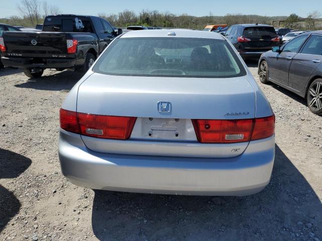 1HGCM568X5A138868 - 2005 HONDA ACCORD EX SILVER photo 6