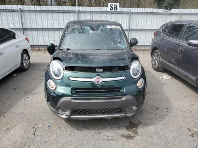 ZFBCFADH7EZ009141 - 2014 FIAT 500L TREKKING GREEN photo 5