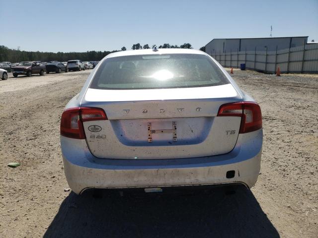 YV1612FSXE1299262 - 2014 VOLVO S60 T5 SILVER photo 6