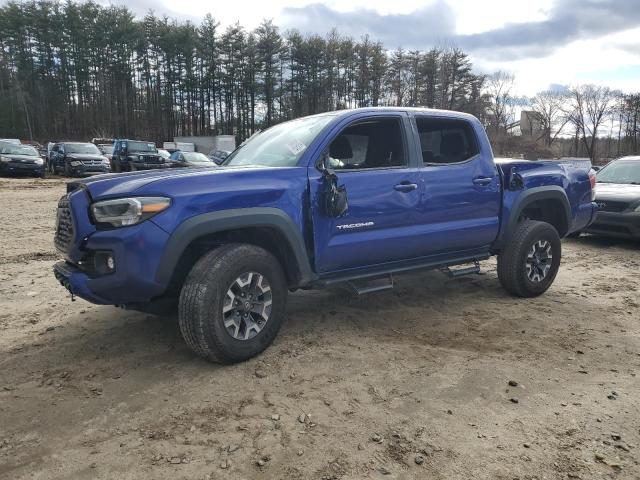 3TMCZ5AN6PM562292 - 2023 TOYOTA TACOMA DOUBLE CAB BLUE photo 1