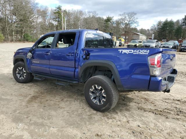 3TMCZ5AN6PM562292 - 2023 TOYOTA TACOMA DOUBLE CAB BLUE photo 2