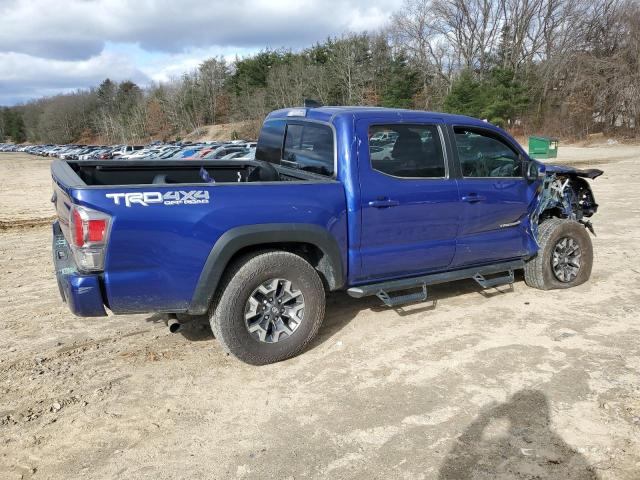 3TMCZ5AN6PM562292 - 2023 TOYOTA TACOMA DOUBLE CAB BLUE photo 3