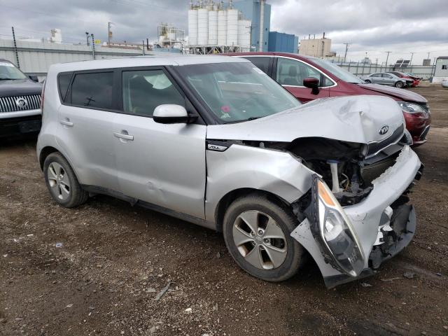 KNDJN2A22F7813230 - 2015 KIA SOUL SILVER photo 4