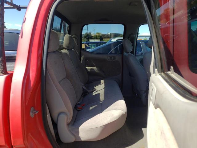 5TEGN92N42Z106323 - 2002 TOYOTA TACOMA DOUBLE CAB PRERUNNER RED photo 10