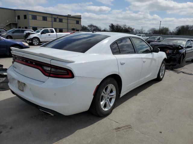 2C3CDXBG0KH707106 - 2019 DODGE CHARGER SXT WHITE photo 3