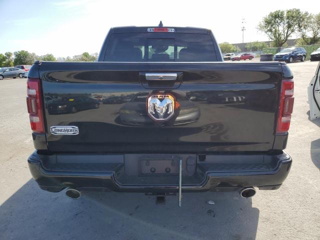 1C6RREKT9KN785827 - 2019 RAM 1500 LONGHORN BLACK photo 6