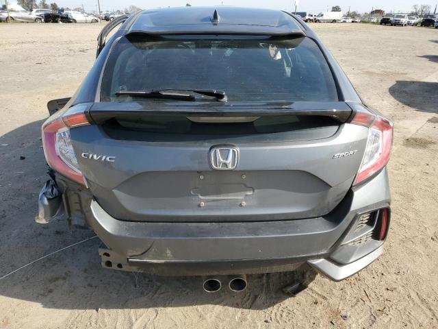 SHHFK7H46MU409520 - 2021 HONDA CIVIC SPORT 灰色 照片 6