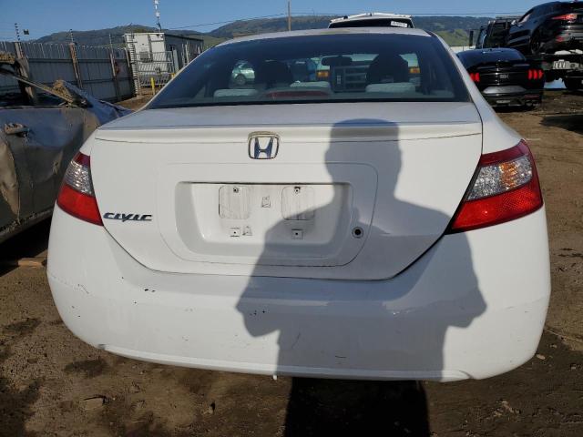 2HGFG1B68AH521415 - 2010 HONDA CIVIC LX WHITE photo 6