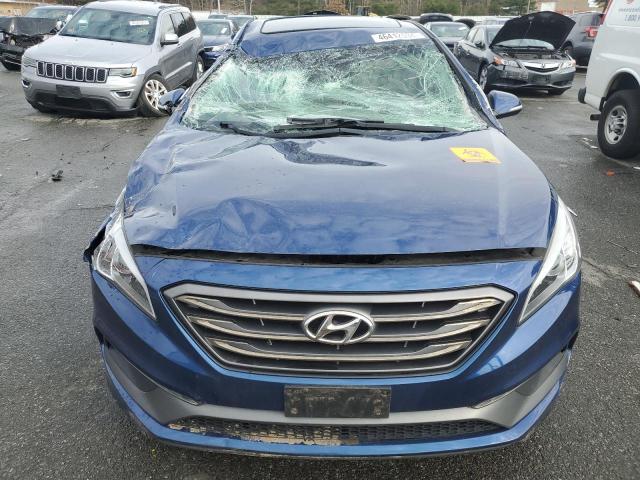 5NPE34AF3HH515225 - 2017 HYUNDAI SONATA SPORT BLUE photo 5