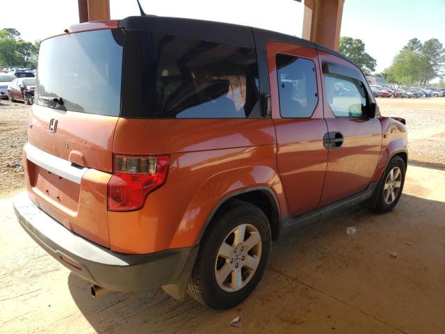 5J6YH1H76AL002526 - 2010 HONDA ELEMENT EX ORANGE photo 3