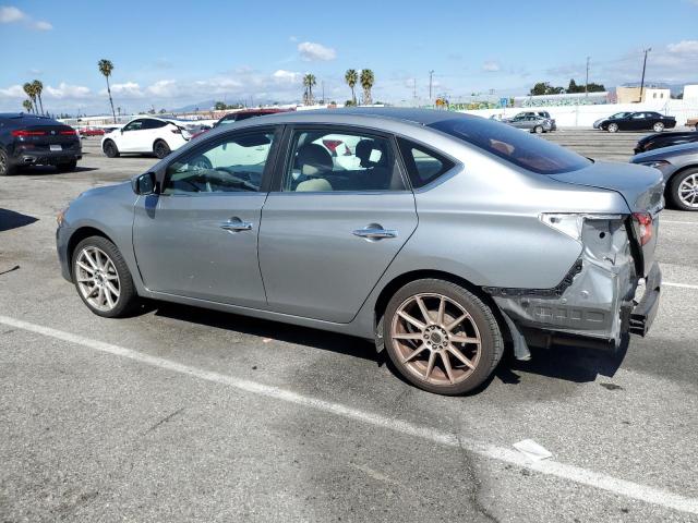 3N1AB7AP3DL674660 - 2013 NISSAN SENTRA S SILVER photo 2